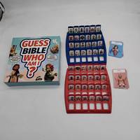 Nouveau jeu de société Bible Qui suis-je ? Jeu de devinettes sur le thème de la Bible, jeu d'échecs