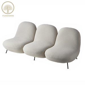 Divano dal Design moderno di forma speciale Set divano a sbuffo soggiorno - Product Image 1