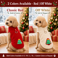 Vêtements d'hiver en gros pour chiens, pull en polaire motif sapin de Noël pour chiots de petite race Teddy, vêtements pour animaux de compagnie, fournisseur