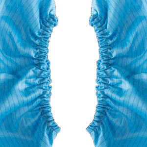 לשימוש חוזר רחיץ אנטי להחליק ESD פוליאסטר בד חדר נקי בתמיסה נעל כיסוי - Product Image 5