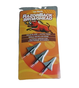 Ít tốn kém bắn cung mũi tên đầu 2 lưỡi không gỉ cung mũi tên broadheads cho Bow săn bắn - Product Image 3