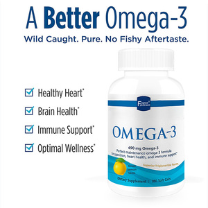 Extracto de aceite de pescado Omega 3 de alta calidad, soporte de bienestar óptimo, salud auditiva e inmunológica, suplementos de aceite de pescado Omega 3 - Product Image 2