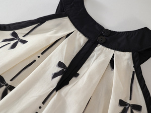 Completo Estivo 2026 per Ragazze: Top con Stampa a Fiocco in Cotone e Pantaloni a Gamba Larga - Product Image 5