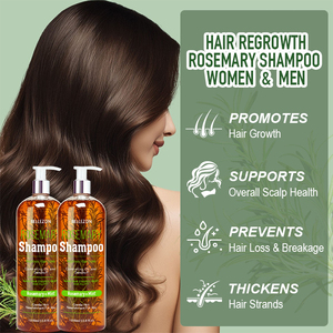 Champú Nutritivo de Romero Natural para Control de Grasa, Frescura Duradera, Engrosamiento y Crecimiento del Cabello - Product Image 3