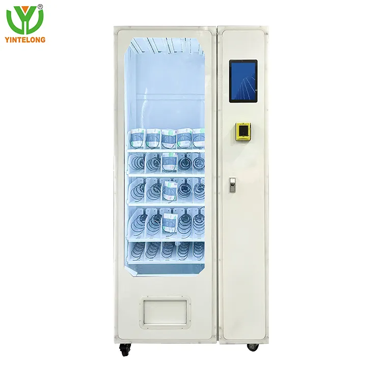 Yinlong Mini-Verkaufs automat für gekühlte Getränke, selbst verkaufter Nayax-Zahlungs automat