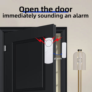 Capteur d'alarme magnétique sans fil pour porte et fenêtre avec alerte instantanée pour la sécurité domestique, la détection d'<span class=keywords><strong>intrusion</strong></span> et la <span class=keywords><strong>protection</strong></span> des enfants - Product Image 3