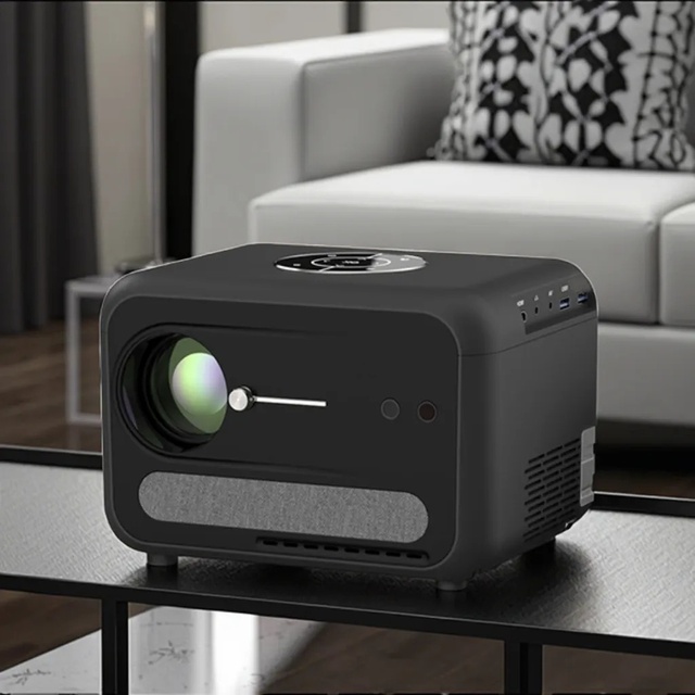 OEM Auto Focus Keystone Smart Android LED Projectors with 1200 Ansi Lumens New Design Full HD 4K Beamer 1080p HD 4K 1080p