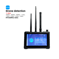 Système d'interception vidéo FPV portable pour drones, détecteur portatif, portée de détection de 3 km pour la sécurité et la protection, fonctionne de -20°C à 50°C