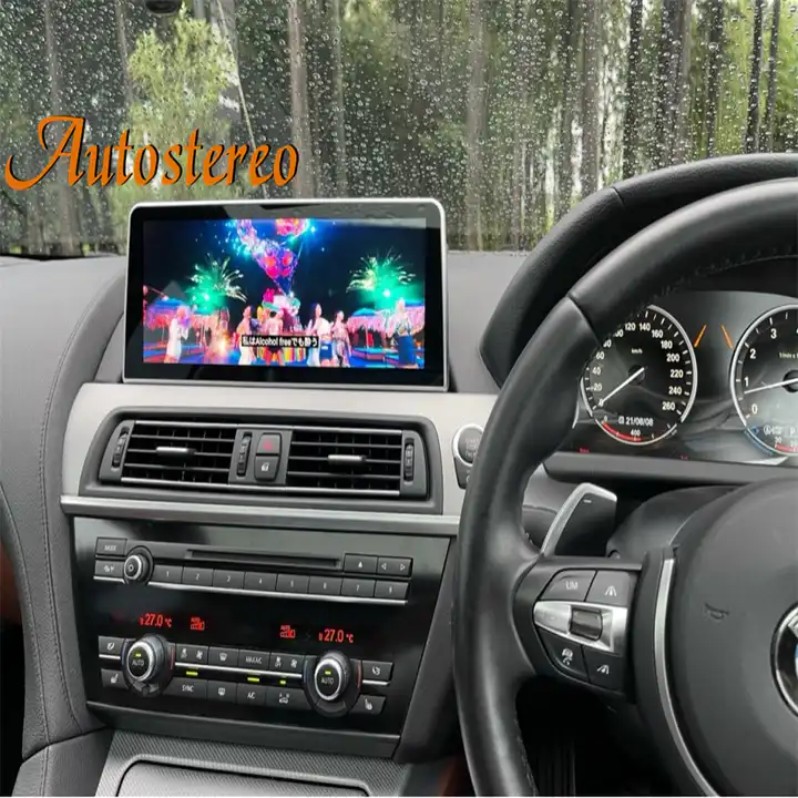 Eunavi 12.3 Inch Car Radio For BMW 6 Series F06 F12 2010-2016 Original  Function 1080P HD Navigation GPS Auto Accessoires – Eunavi Car Radio Store