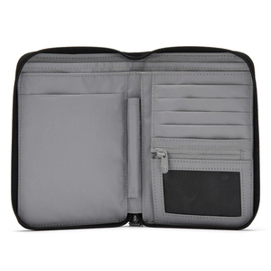 RFID Anti-theft Lightweight Zipper Closure Nylon <b>Passport</b> Cover Compact Custom Logo Travel Essentials <b>Passport</b> <b>Wallets</b> Holder - Product Image 1