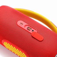 Subwoofer portable haute puissance pour enceinte avec entrées TWS USB et AUX, étanche IPX6, double diaphragme et éclairage RGB