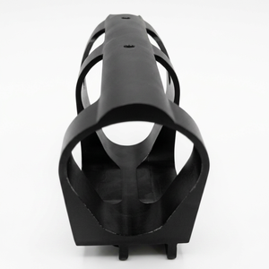Soporte de Aluminio Anodizado Negro Personalizado OEM, Piezas de Mecanizado para Equipos de Fresado CNC de 5 Ejes - Product Image 3
