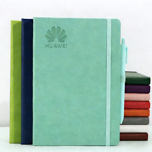 Libreta Corporativa de Negocios, Libreta de Cuero PU con Bolígrafo, Registro de Reuniones de Negocios, Exposiciones, con Logotipo Personalizado - Product Image 2