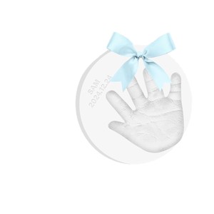 Ensemble d'empreintes de pattes d'animaux en argile blanche, souvenirs faits à la main pour chats et chiens, ornements de décoration pour la maison, 2020 - Product Image 5