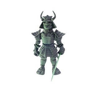 Figurine d'action articulée de samouraï japonais imprimée en 3D (PLA/PVC) avec articulations mobiles, ornements rétractables, pendule, en boîte, collection Frozen - Product Image 4