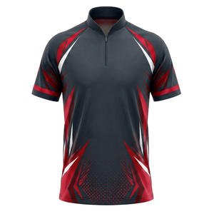 Uniforme Deportivo de Verano para Hombre, Manga Corta, Transpirable, con Número de Equipo Impreso, 100% Poliéster, Venta al Por Mayor - Product Image 1