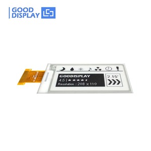 Écran E-Paper SPI GDEW0215T12 de 2,15 pouces, 208x112, rafraîchissement partiel en 0,5s, panneau E-Ink économique pour projets embarqués DIY - Product Image 4