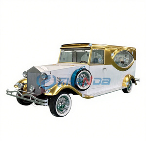 Classic Limousines Beautiful Funeral Car Luxury Electric Funeral Vehicle Vintage Hearse for Sale - Product Image 2