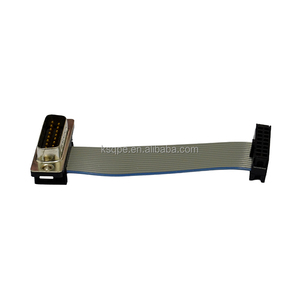 Câble plat flexible personnalisé avec conducteur en cuivre pur et isolation en nylon/PVC - Product Image 1