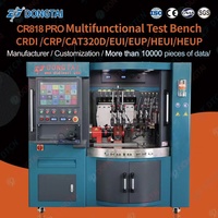 Banc de test d'injecteur à rampe commune diesel intelligent multifonctionnel testeur de pompe d'injection de carburant CR818-PRO CR818PRO
