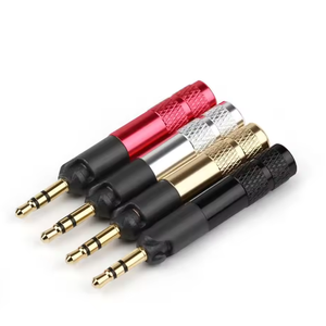Conector de Auriculares con Adaptador de Metal Chapado en Oro de 2.5mm para HD558 HD518 <span class=keywords><strong>HD598</strong></span> - Product Image 6