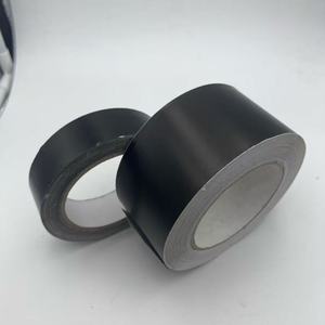 Ruban adhésif en aluminium <span class=keywords><strong>noir</strong></span> haute résistance, résistant à la chaleur, imperméable, pour réparation de conduits HVAC, isolation de toiture - Product Image 1
