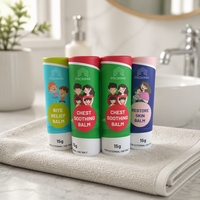 Vente chaude, bonne qualité, différentes couleurs, tube en papier biodégradable pour cosmétiques, baume anti-morsures, tube à visser, conteneur à visser