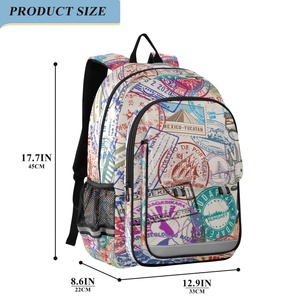 New Arrival Customs logo <b>Backpack</b> <b>School</b> Bag Free Sample Wholesale <b>Large</b> Capacity Cheap Price - Product Image 2