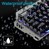 Özel X7 Usb Sem Fio Rgb De Laptop Teclado Para Tablet Y oyun kiti kablosuz oyun ergonomik klavye ve fare Combos Set
