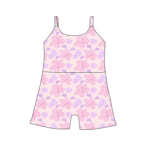 Maillots <span class=keywords><strong>de</strong></span> <span class=keywords><strong>bain</strong></span> pour filles, imprimés Hawaï, été, sans manches, une pièce, bretelles réglables, réversibles, pour bébés filles - Product Image 5