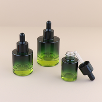 Nouvelle Bouteille compte-gouttes en verre plat épais pour Sérums et Essences de Soin de la Peau 15ml 30ml 50ml 100ml, Masques Faciaux, Mascara