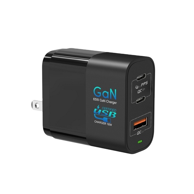 Factory Promotion Super Mini GaN Tech 20W 30W 65W 81W 100W 150W PD Type-c Charger Laptop Phone 2C1A GaN 65W PD Charger