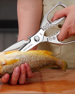Forbici <span class=keywords><strong>per</strong></span> Pollame Resistenti, Forbici da Cucina Giapponesi <span class=keywords><strong>per</strong></span> Carne, Ossa di Pollo e Tacchino, <span class=keywords><strong>Regali</strong></span> di Natale <span class=keywords><strong>per</strong></span> Uomini e <span class=keywords><strong>Donne</strong></span> - Product Image 4