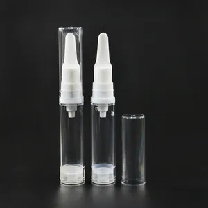 Travel Cosmetic Packaging 5ml 10ml 15ml empty AS Plastic Eye Cream Airless Bottle