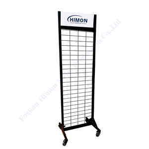 Cửa Hàng Bán Lẻ Điểm Của Cửa Hàng Bán Hàng Tùy Chỉnh Dây Lưới Lưới Tường Móc Treo Hàng Hóa Sản Phẩm Kim Loại Sàn Hiển Thị Đứng Giá - Product Image 6