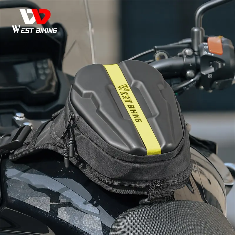 Borsa da moto espandibile ad alta capacità per moto moto regolabile borsa serbatoio del carburante gamba borsa a tracolla