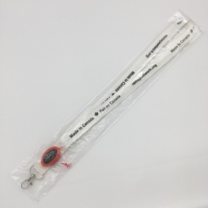 고품질 끈 배지 손목 끈 키 체인 끈 플라스틱 후크 - Product Image 1