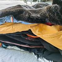 W12-1 Ldxq Vente en gros de vestes d'hiver d'occasion pour hommes, vêtements d'extérieur décontractés de seconde main pour adultes, tailles mixtes, qualité AA+, 30 pièces/boîte
