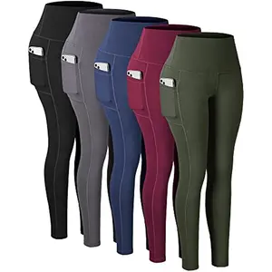 Wholesale Custom Workout Seamless High Waist Sexy Yoga Pants Spandex Gym Fitness Women Yoga Leggings With Pockets