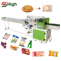 Machine d'emballage automatique pour oreillers, bonbons, sucettes, barres protéinées, barres énergétiques, chocolat