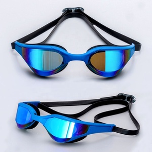 Lunettes de vue d'arène anti-buée de vitesse professionnelle lunettes de <span class=keywords><strong>natation</strong></span> réglables en Silicone étanche pour adulte - Product Image 1