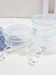 Custom Logo Clear <b>Cute</b> PVC Zipper Pouches for Cosmetic Sponges Small Beauty Coin <b>Purse</b> Gift Reusable Design Portable - Product Image 2