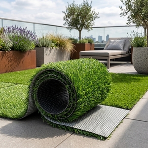<span class=keywords><strong>Gazon</strong></span> artificiel écologique en rouleau avec support TPR, 30 mm, pelouse synthétique, tapis <span class=keywords><strong>de</strong></span> <span class=keywords><strong>gazon</strong></span>, Césped <span class=keywords><strong>Gazon</strong></span> pour jardin et cour arrière - Product Image 1