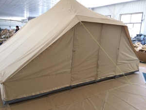 <span class=keywords><strong>Tente</strong></span> familiale de luxe imperméable en toile de coton pour le camping 4M 5M Grande <span class=keywords><strong>tente</strong></span> Touareg en toile pour le glamping - Product Image 2