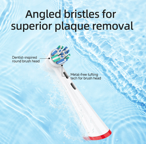 Produttore Specializzato ODM di <span class=keywords><strong>Testine</strong></span> di Ricambio per Spazzolini Ergonomiche con Setole Morbide per Cura Sensibile <span class=keywords><strong>IO</strong></span> - Product Image 2