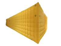 Tente gonflable personnalisée en PVC, installation facile pour événements, abri, fête, mariage, structure de jeux gonflable