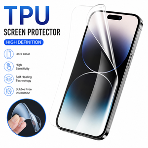 Film protecteur d'écran en TPU hydrogel, anti-rayures, haute transparence, universel pour téléphone portable, film protecteur OEM - Product Image 4