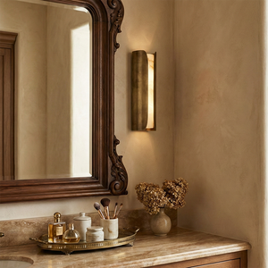 Moderne Wandleuchte Luxus-Hotel-Projekt Korridor Natürlicher Alabaster Messing LED UL CE SAA Stabile Dekorative Armise Wandleuchte - Product Image 2