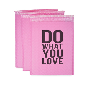 Pas cher prix Rose poly annonces de bulle mat or bulle poly mailers - Product Image 3