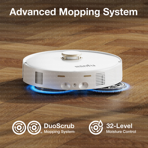 Robot Aspirador y Fregador Minfu con Estación de Autolimpieza y Autovaciado, Navegación LDS, Control por App, Succión de 15000Pa, Robot de Limpieza en Húmedo/Seco - Product Image 2